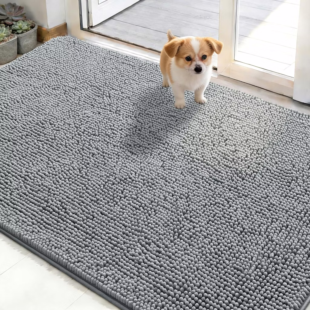 Olanly 48" x 30" Dog Door Mat: $25 Olanly 48" x 30" Dog Door Mat: $25