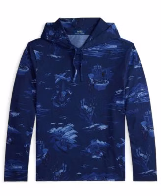 Polo Ralph Lauren Men's Animated Hooded Shirt: $51