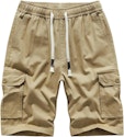 Msmsse Men's Cargo Shorts with Multi Pockets for From $9.89 + free shipping w/ Prime