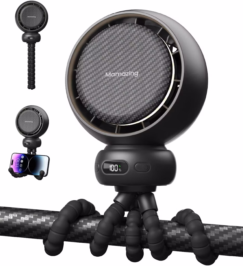 Mamazing Mini Portable Stroller Fan: $14.99