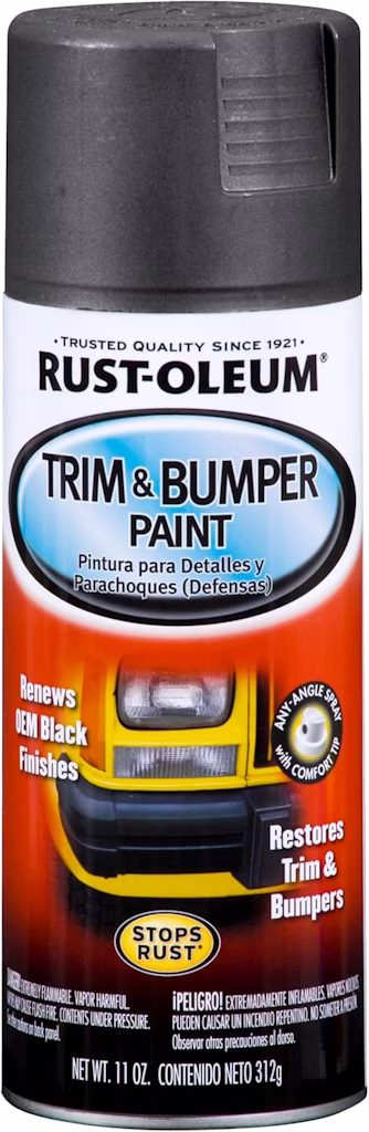 Rust-Oleum Automotive 11-oz, Trim & Bumper Spray Paint: $8.79 Rust-Oleum Automotive 11-oz, Trim & Bumper Spray Paint: $8.79