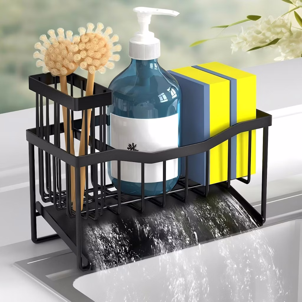 Self-Draining Sink Caddy: $9.99 Self-Draining Sink Caddy: $9.99
