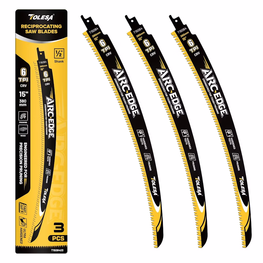 15" Japanese Teeth Reciprocating Saw Blade 3-Pack: $16 15" Japanese Teeth Reciprocating Saw Blade 3-Pack: $16