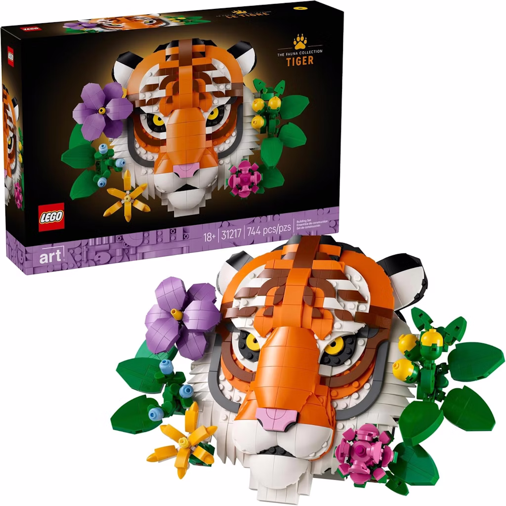 LEGO Art The Fauna Collection Tiger Building Set: $51.95 LEGO Art The Fauna Collection Tiger Building Set: $51.95