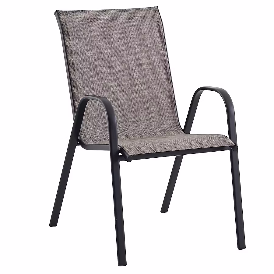 Style Selections Pelham Bay Stackable Patio Dining Chair: $20