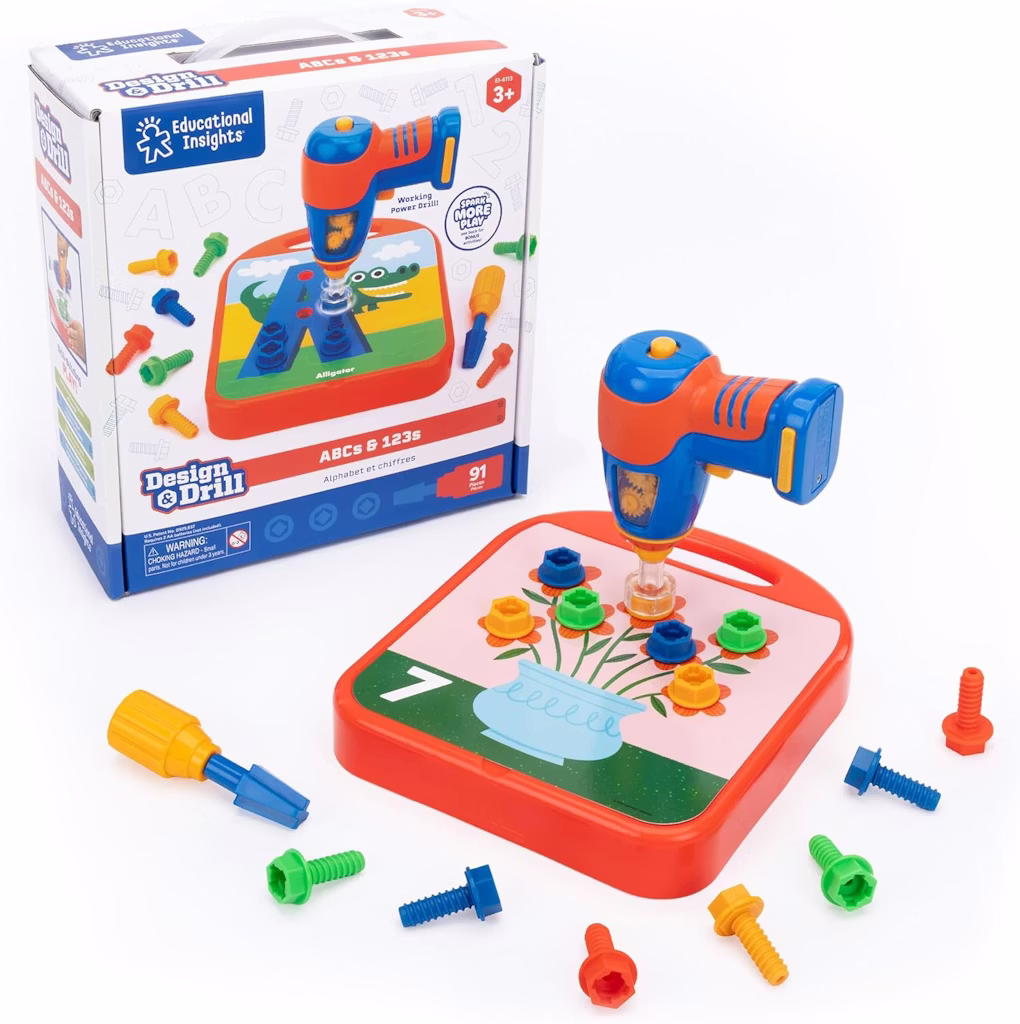 Educational Insights Design & Drill ABCs & 123s: $20