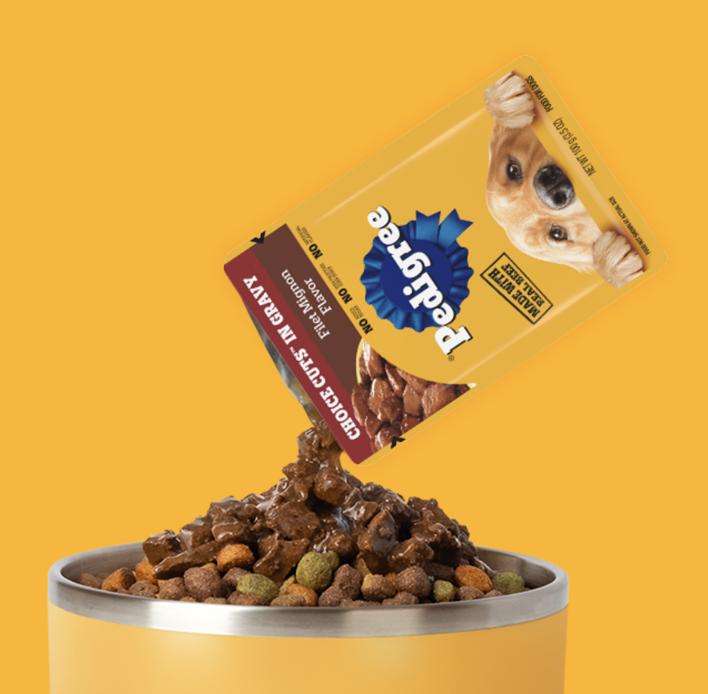 Pedigree Dog Food Sample: Free