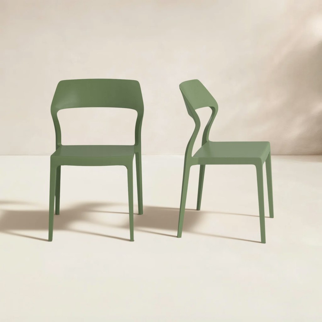 Farrah Stacking Patio Dining Side Chair Set of 2 at AllModern: $249 + extra 10% off