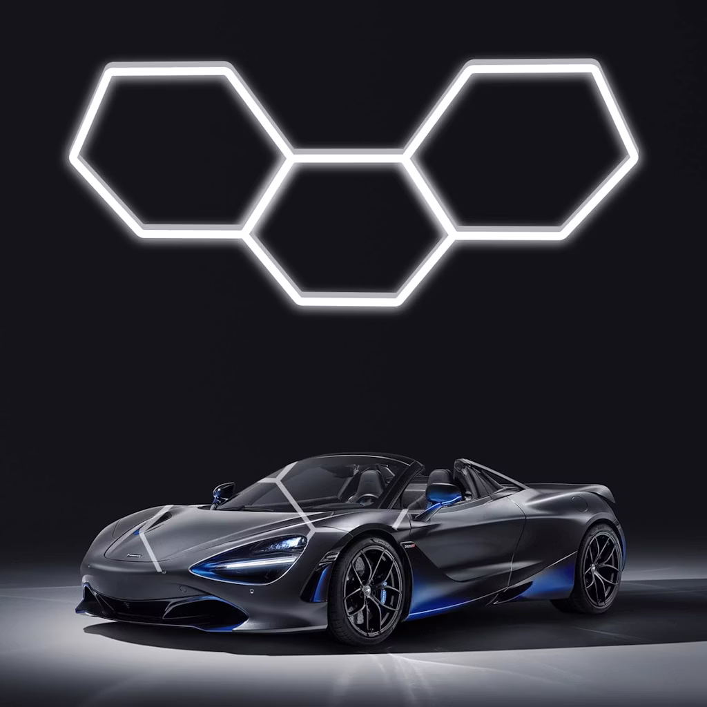 LZHome 15900LM LED Hexagon Garage Lights for From $37.04 + free shipping