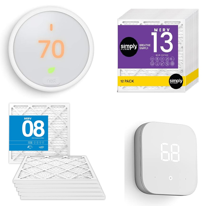 Air Filters & Thermostats at Woot: Up to 53% off + extra $10 off