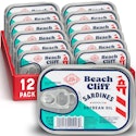 Beach Cliff Wild Caught Sardines 3.75-oz. Cans 12-Pack for $9.22 via Sub & Save + free shipping w/ Prime