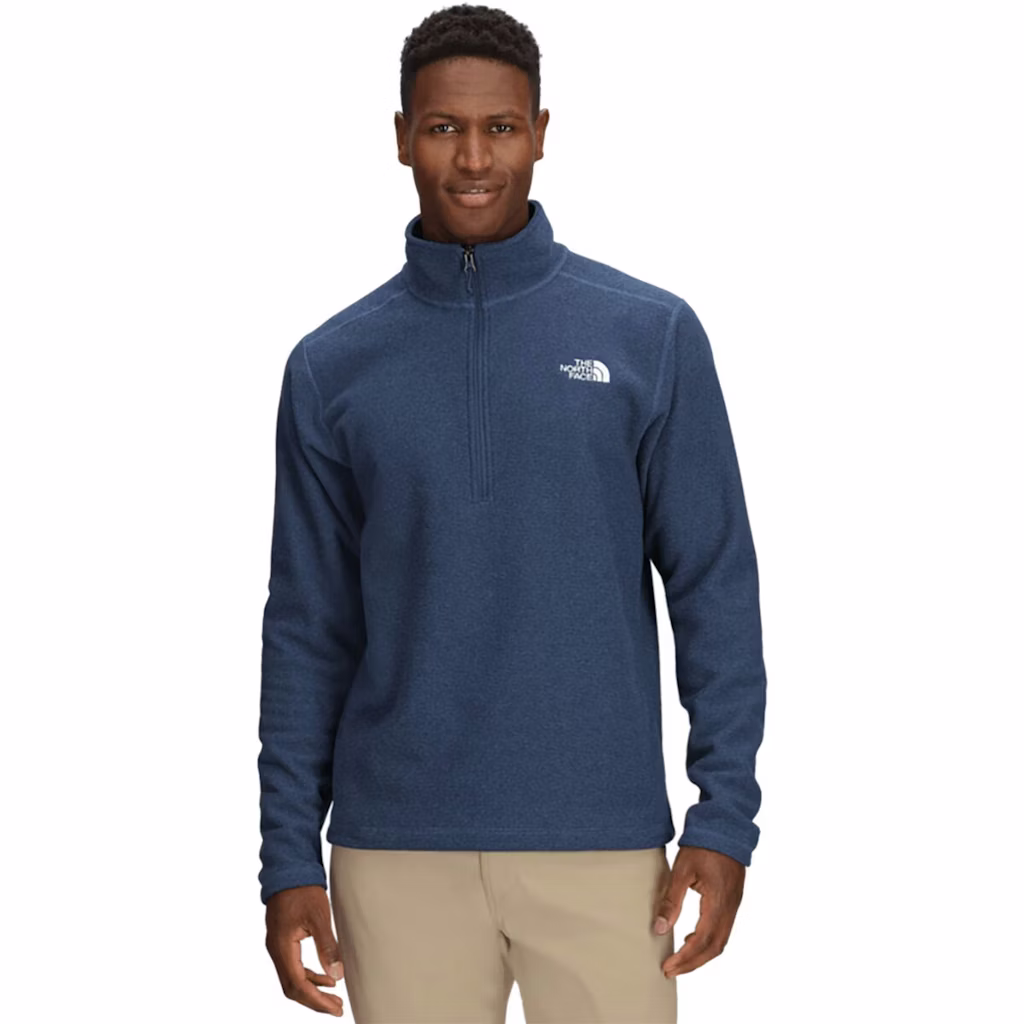 The North Face Men's Textured Cap Rock 1/4-Zip Fleece Jacket: $39