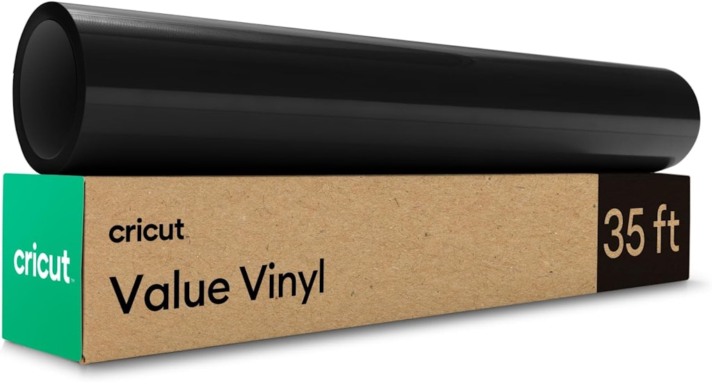 Cricut 12" x 35ft Value Permanent Vinyl: $7.49