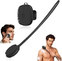2-Piece Silicone Exfoliating Brush Set with Long Handle for $8 + free shipping w/ Prime