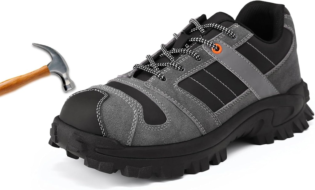 Youthup Steel Toe Safety Shoes : $29.89