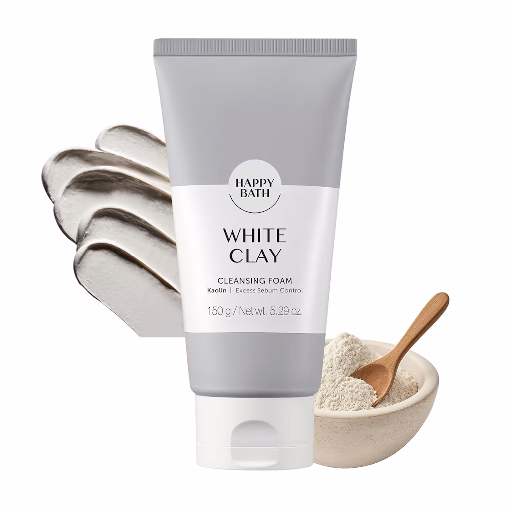 Happy Bath 5.2-oz. White Clay Facial Cleanser: $7.50 Happy Bath 5.2-oz. White Clay Facial Cleanser: $7.50