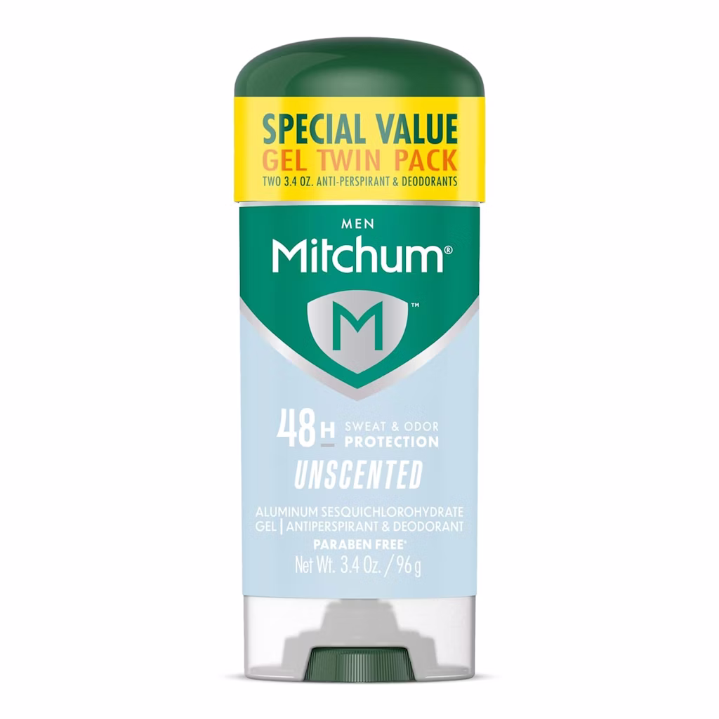 Mitchum Men's Deodorant & Antiperspirant Gel Stick 2-Pack: $3.89 via Sub & Save
