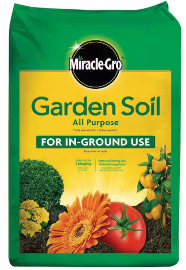 Miracle-Gro All Purpose 0.75-cu. ft. Garden Soil : $2