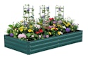 Kymari Galvanized Raised Garden Bed for $38 + free shipping