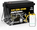 GoKwh 12V 320Ah LiFePO4 Battery with Bluetooth for $424 + free shipping