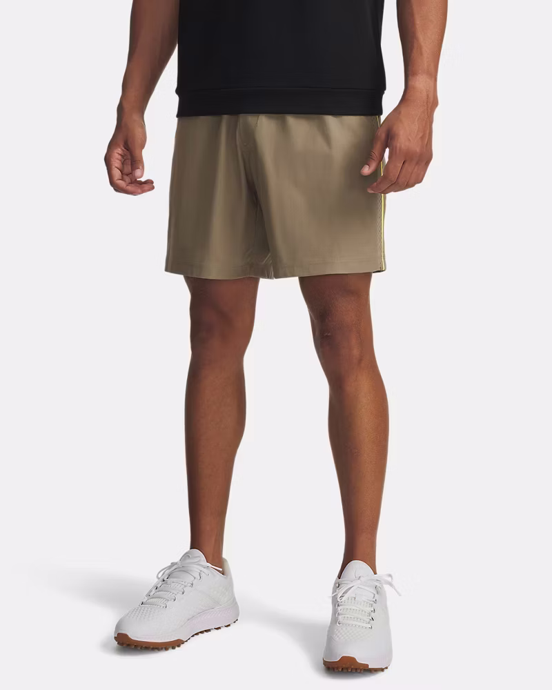 Under Armour Men's Curry Range 7" Golf Shorts: $25