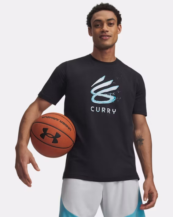 Under Armour Men's Curry Splash Wordmark T-Shirt: $18