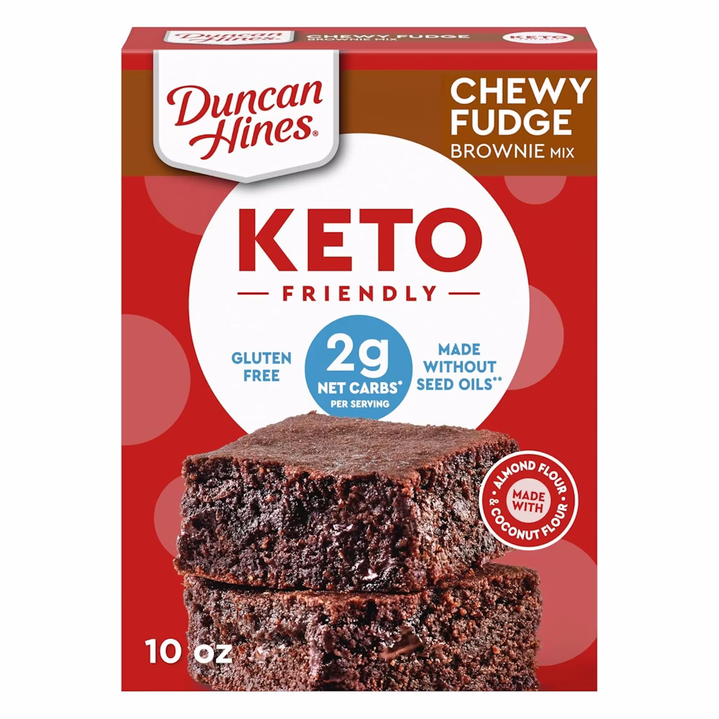 Duncan Hines Keto Friendly Gluten Free Brownie or Yellow Cake Mix: $4.73 via Sub & Save