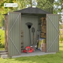 Patiowell 6x4-Foot Metal Outdoor Storage Shed for $150 + free shipping