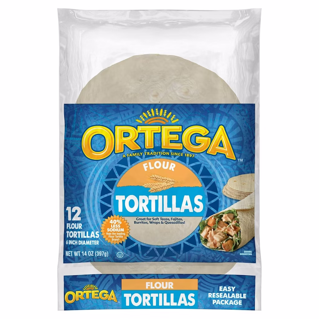 Ortega 6" Flour Tortillas 12-Pack: $1.94 via Sub & Save