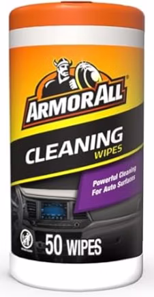 Armor All Car Cleaning Wipes 50-Pack: $5.99