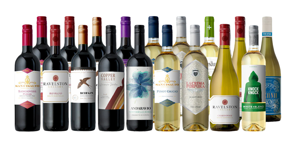 Splash Favorites 18-Pack Wine Deal: $100