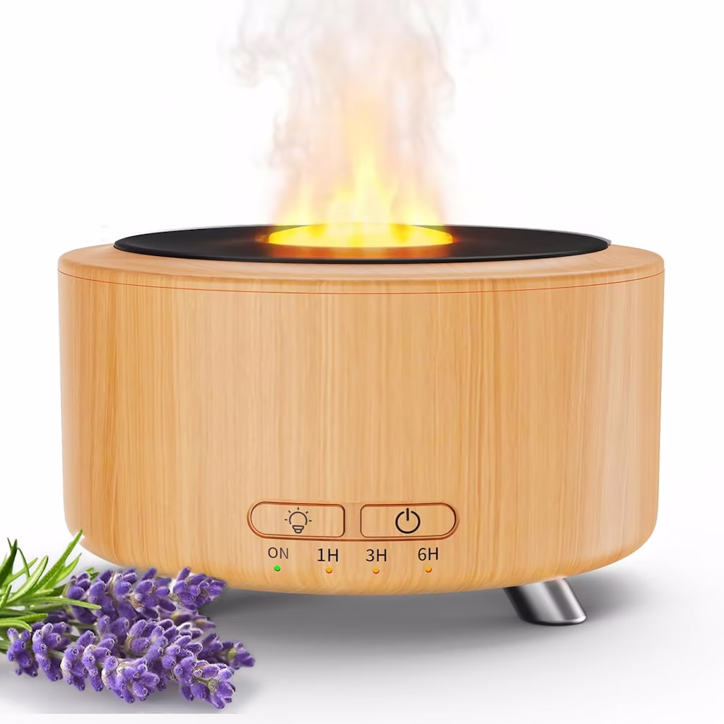 Suaglx Essential Oil Diffuser w/ LED: $12 w/ Prime