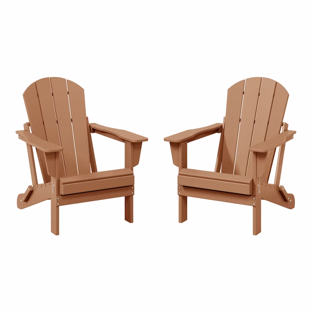 Laguna Foldable Outdoor Adirondack Set at Birch Lane: $37 off + an extra 10% off
