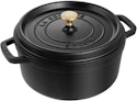 Staub 4-Quart Cast Iron Dutch Oven Round Cocotte for $150 + free shipping