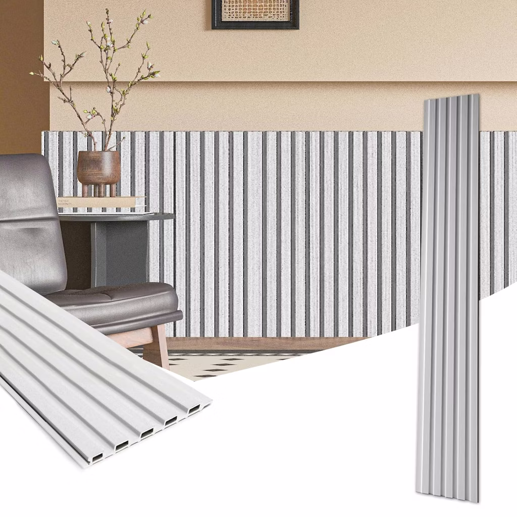  Art3d 48" x 6" WPC Wainscoting Panels 16-Pack : $95 w/ Prime