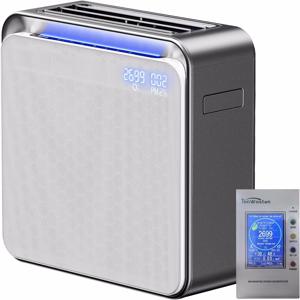 Burtran A31 H14 HEPA Air Purifier with Smart Monitor: $203.99