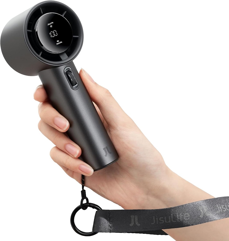 Jisulife 5000mAh Handheld Fan Pro: $49 w/ Prime
