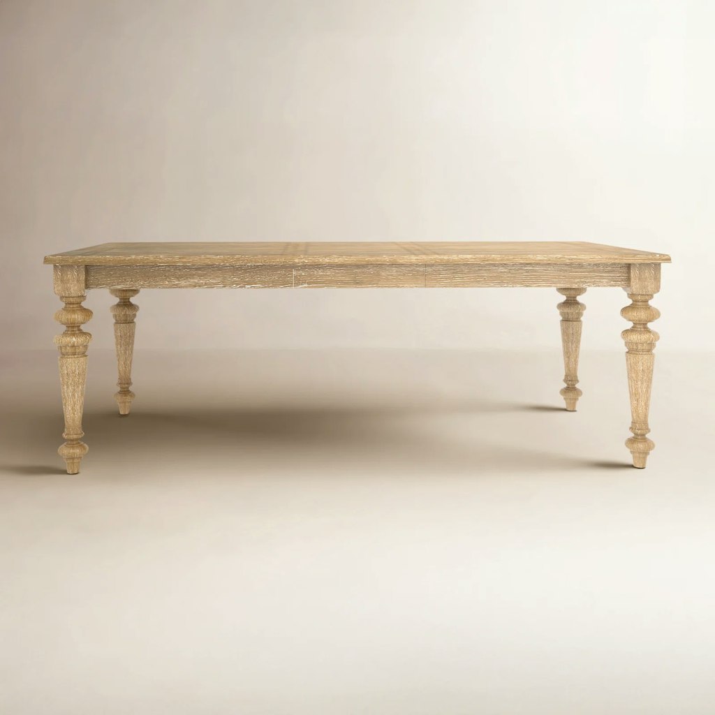 Crain Norene Extendable Solid Wood Dining Table at Birch Lane: $650 off + an extra 10% off