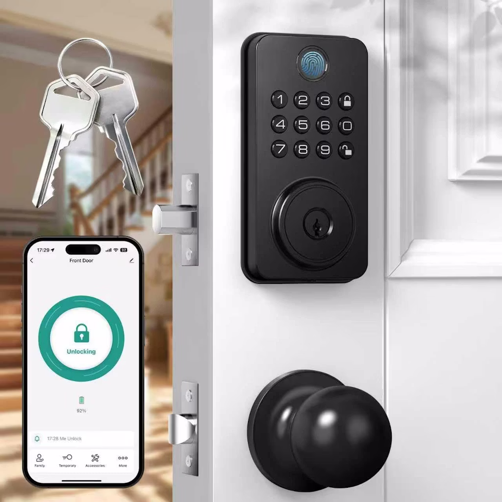 NBBX Smart Keyless Entry Door Lock: $40