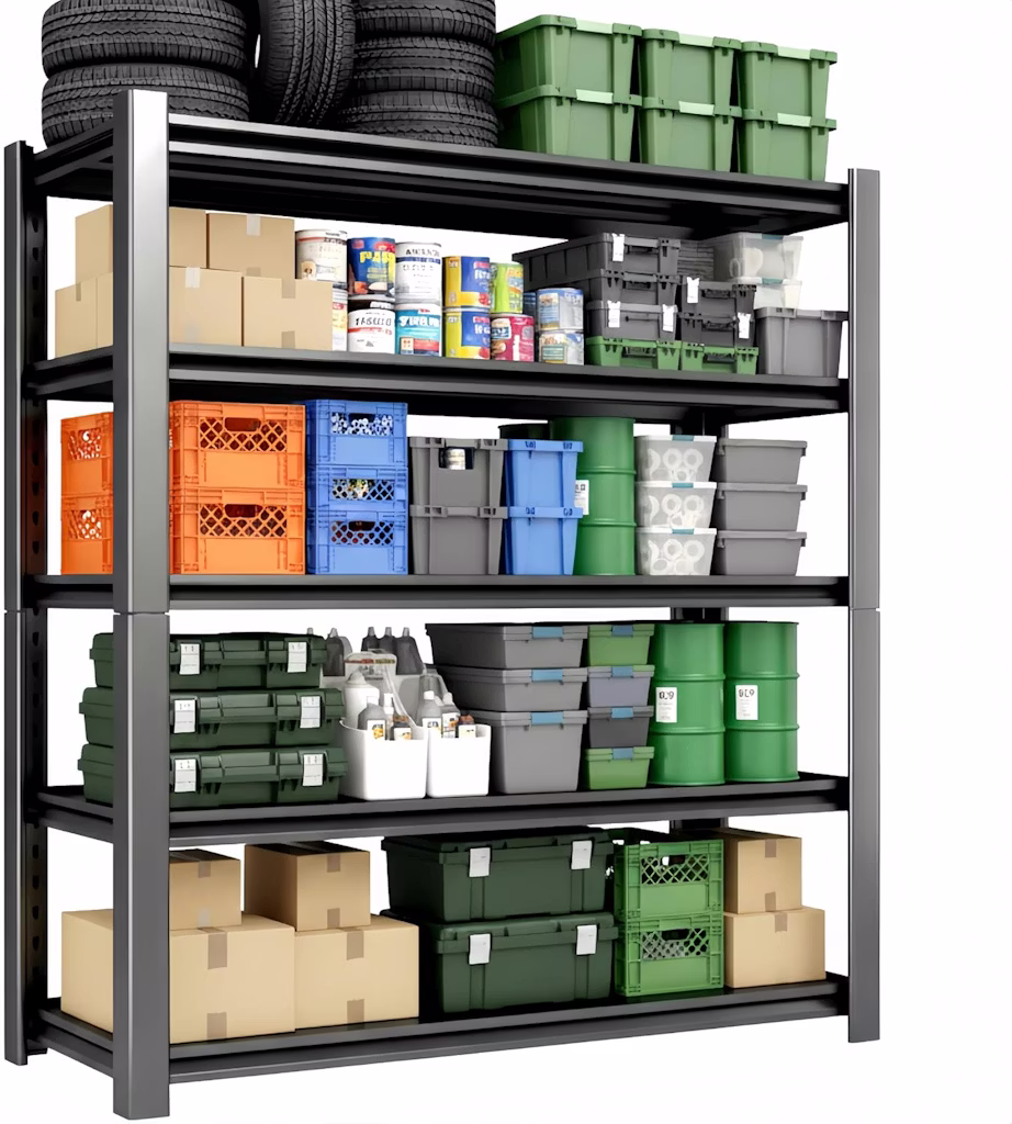 Wozbud 5-Tier 3500lbs. Heavy Duty Garage Shelving: $89.99