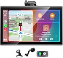 Topexplore 7" Apple CarPlay Screen with Magnetic Mount for $40 + free shipping