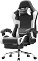 Dowinx Massage Ergonomic Gaming Chair w/ Footrest for $90 + free shipping