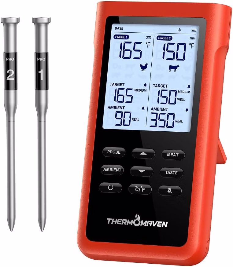 ThermoMaven 3000FT Smart Wireless Meat Thermometer: $39.99