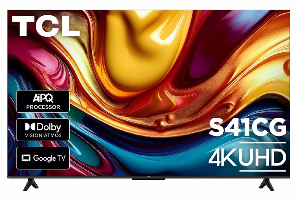 TCL 55" 55S41CG 4K LED Smart Google TV: $180