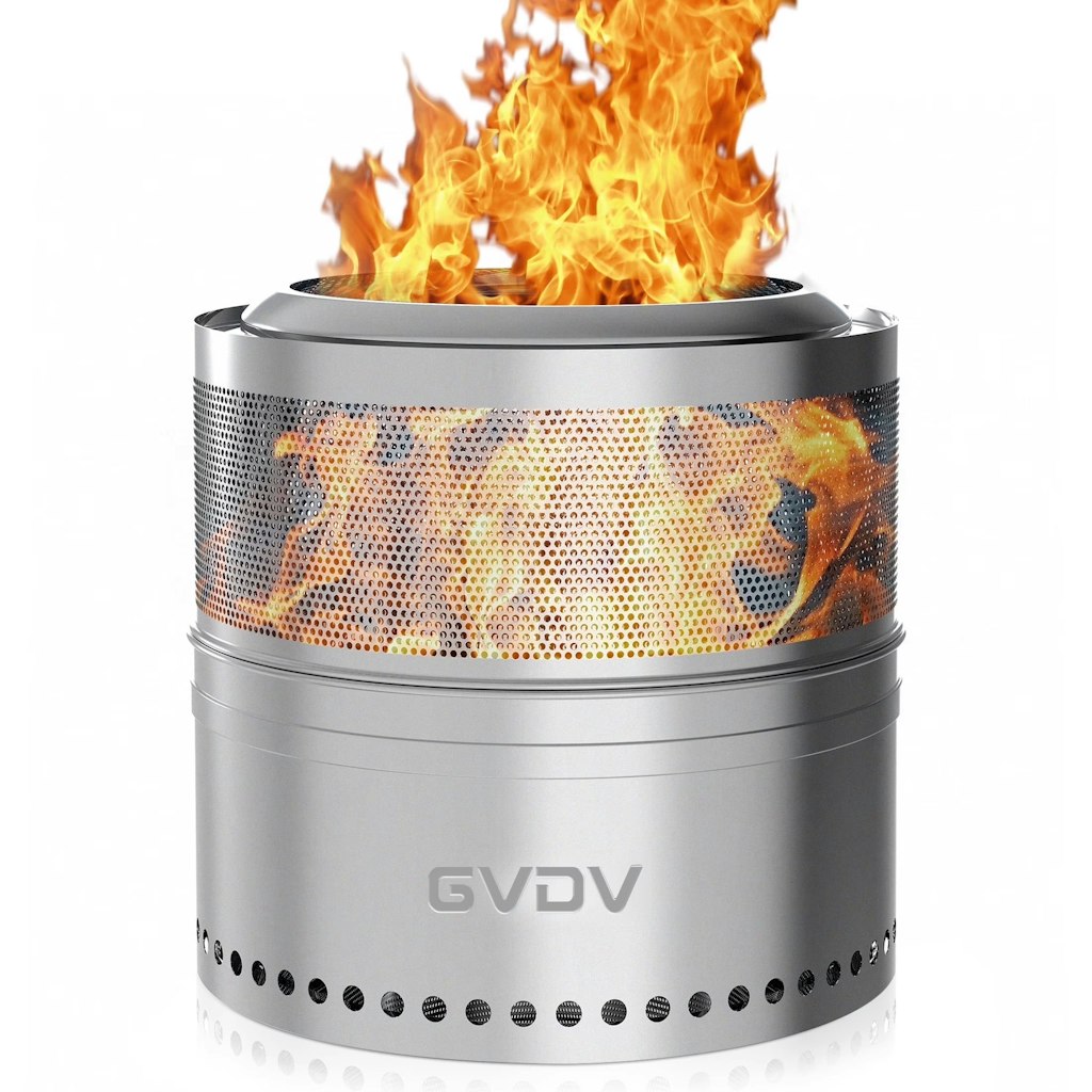 GVDV 18" Collapsible Fire Pit : $60
