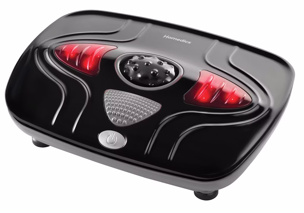 Homedics Soothing-Heat Vibration Foot Massager: $10