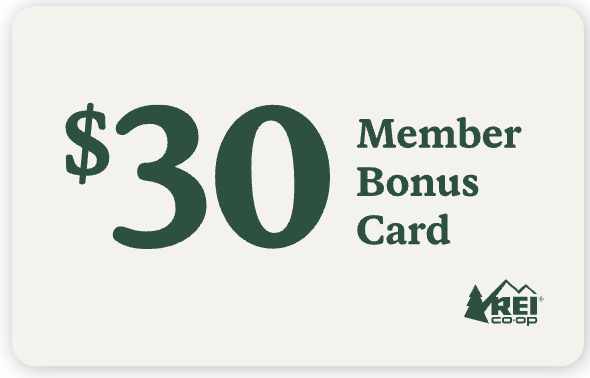REI $30 Bonus Card: Free w/ $50 spend for new members