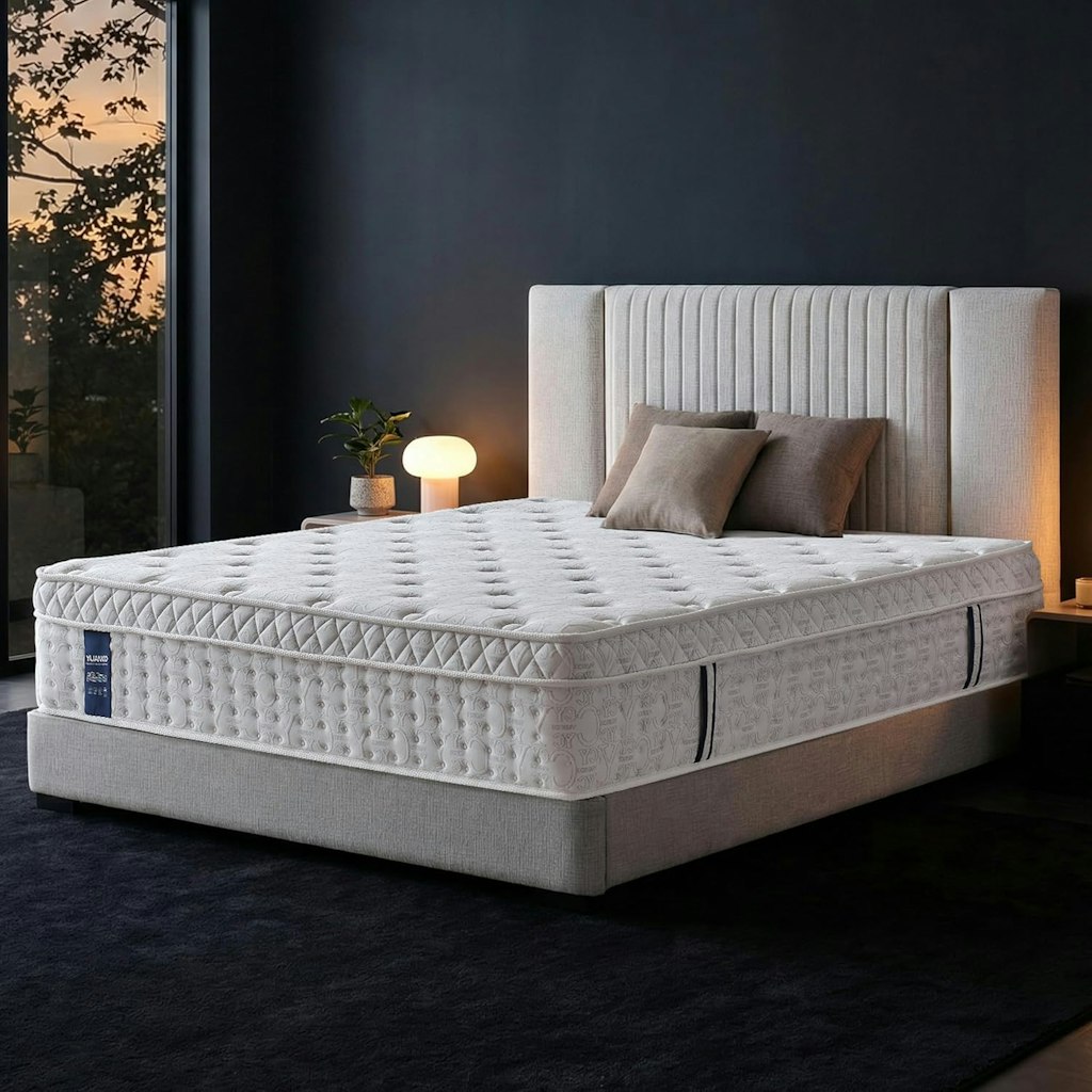 Yuanco 12" King Size Hybrid Mattress: $373.79