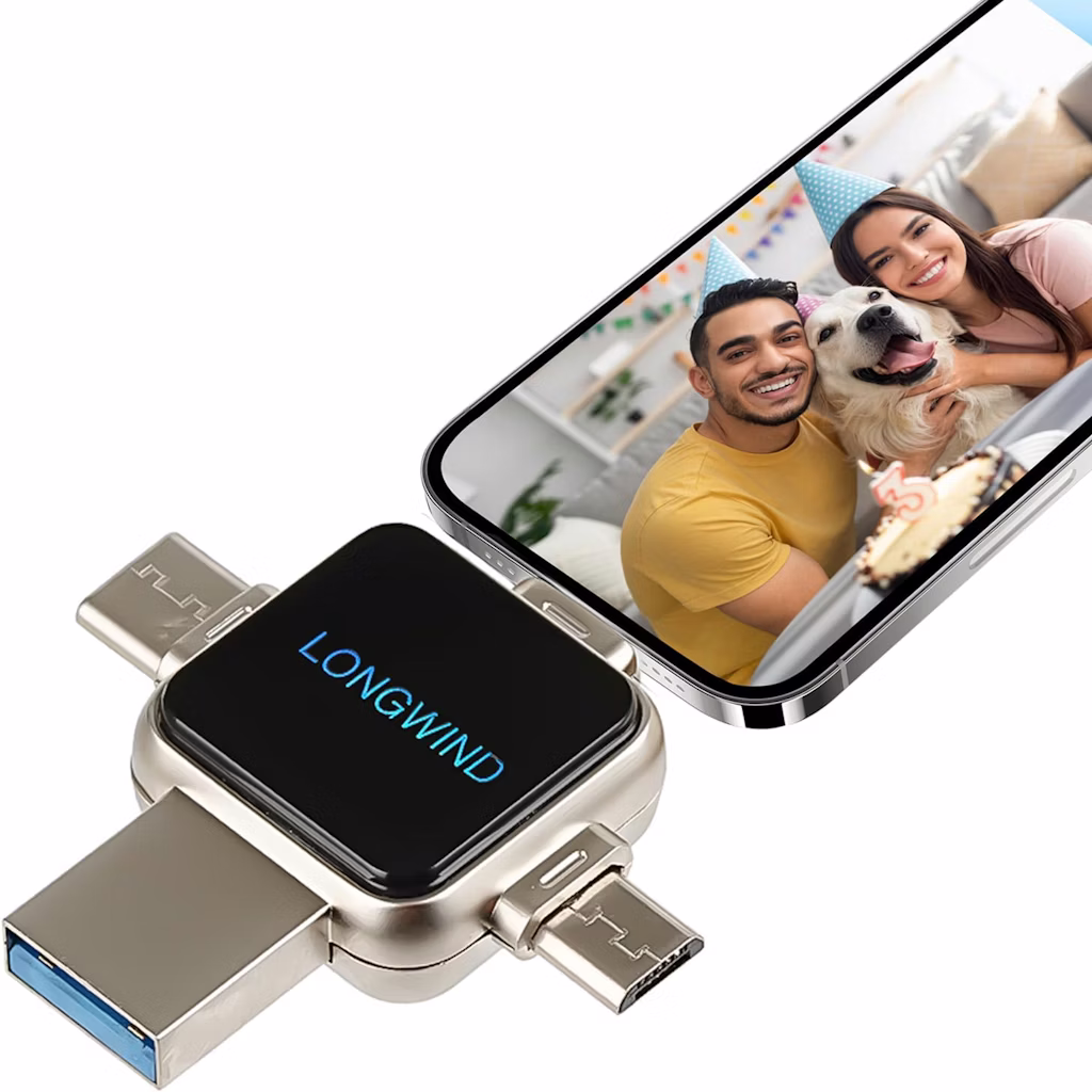 Longwind 512GB 3.0 High Speed Flash Drive USB: $19 w/ Prime