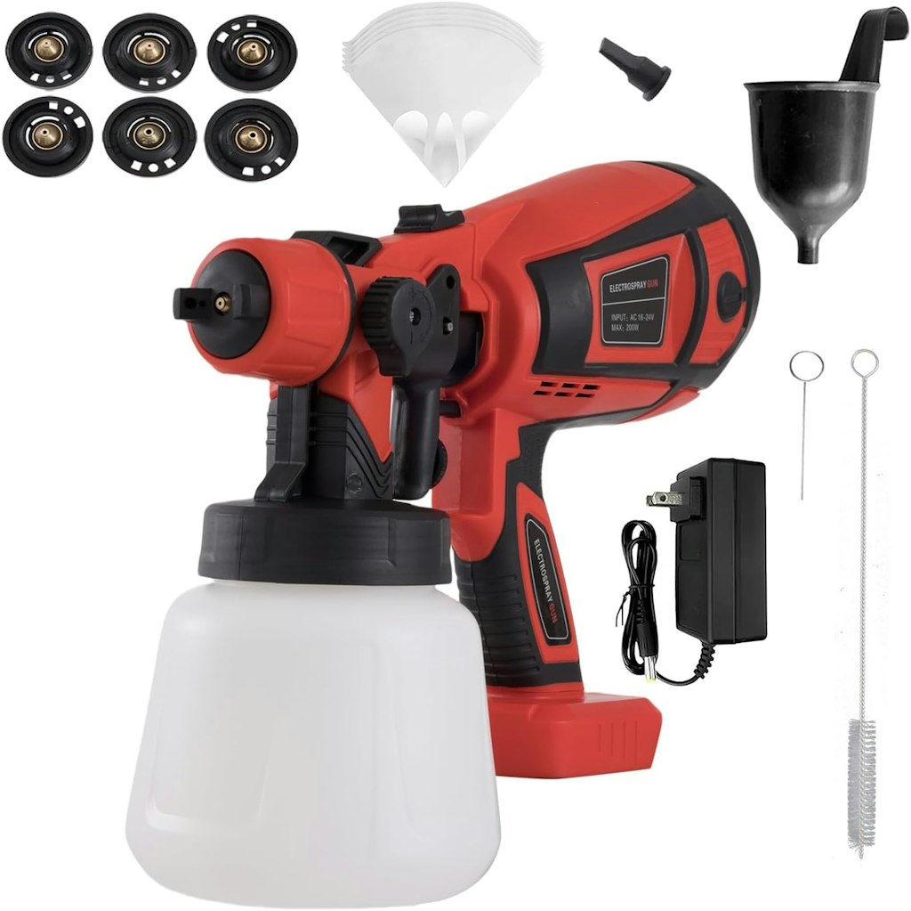 Honjan Cordless Paint Sprayer: $19.99
